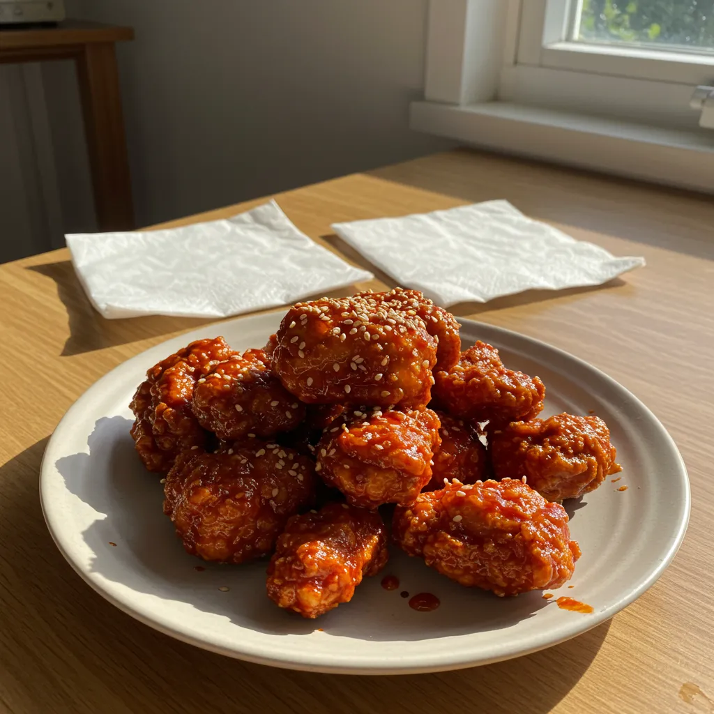 Spicy Gochujang Chicken: A Korean Fire and Flavor Explosion - secondary view
